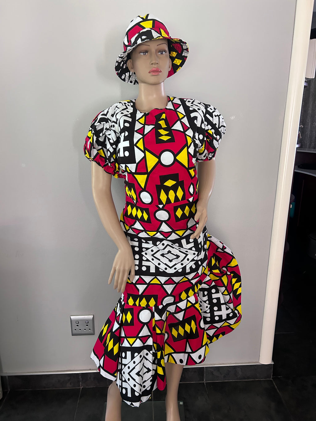 Women’s Red & White Dress