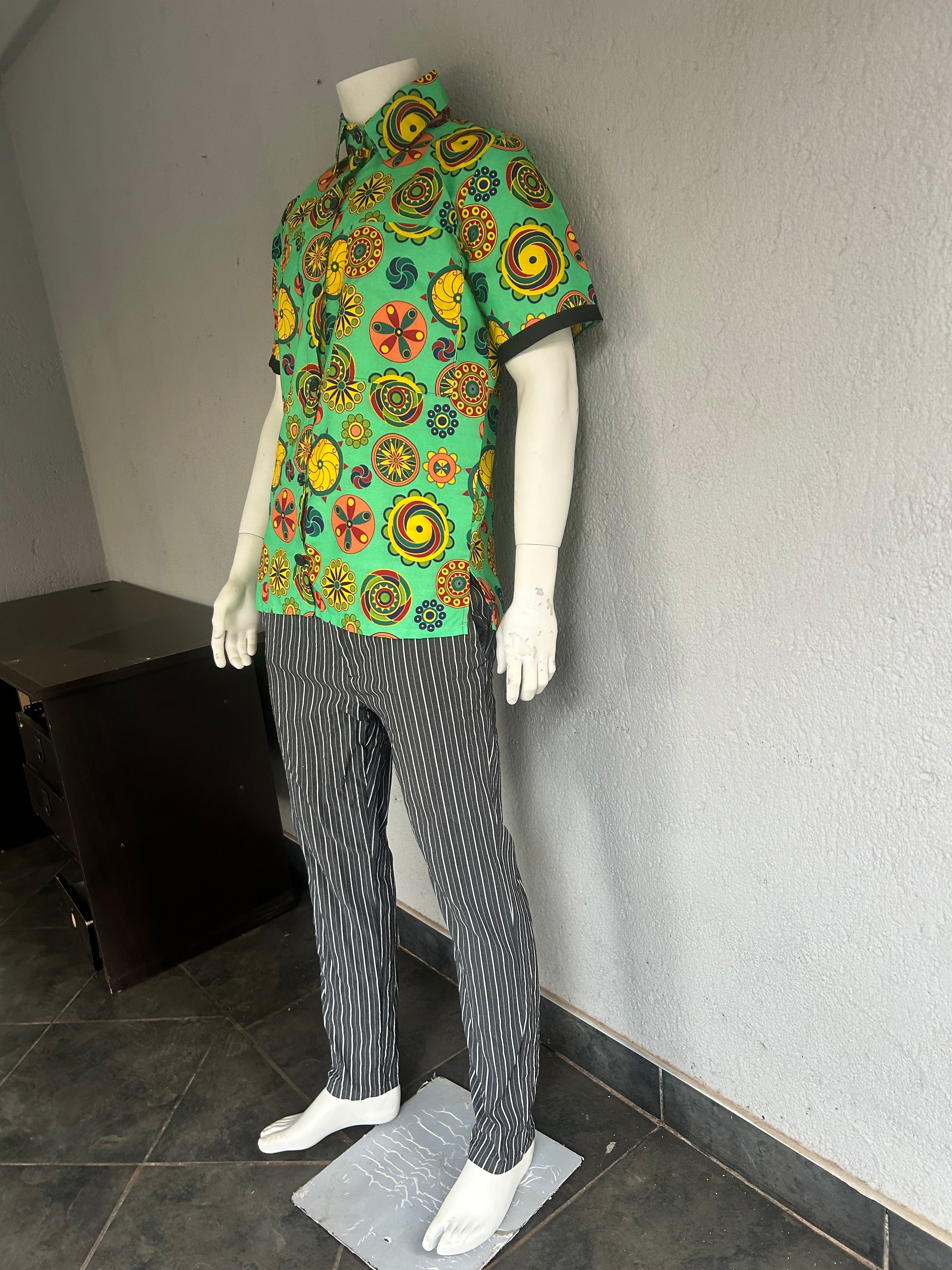 Men Green Shirt