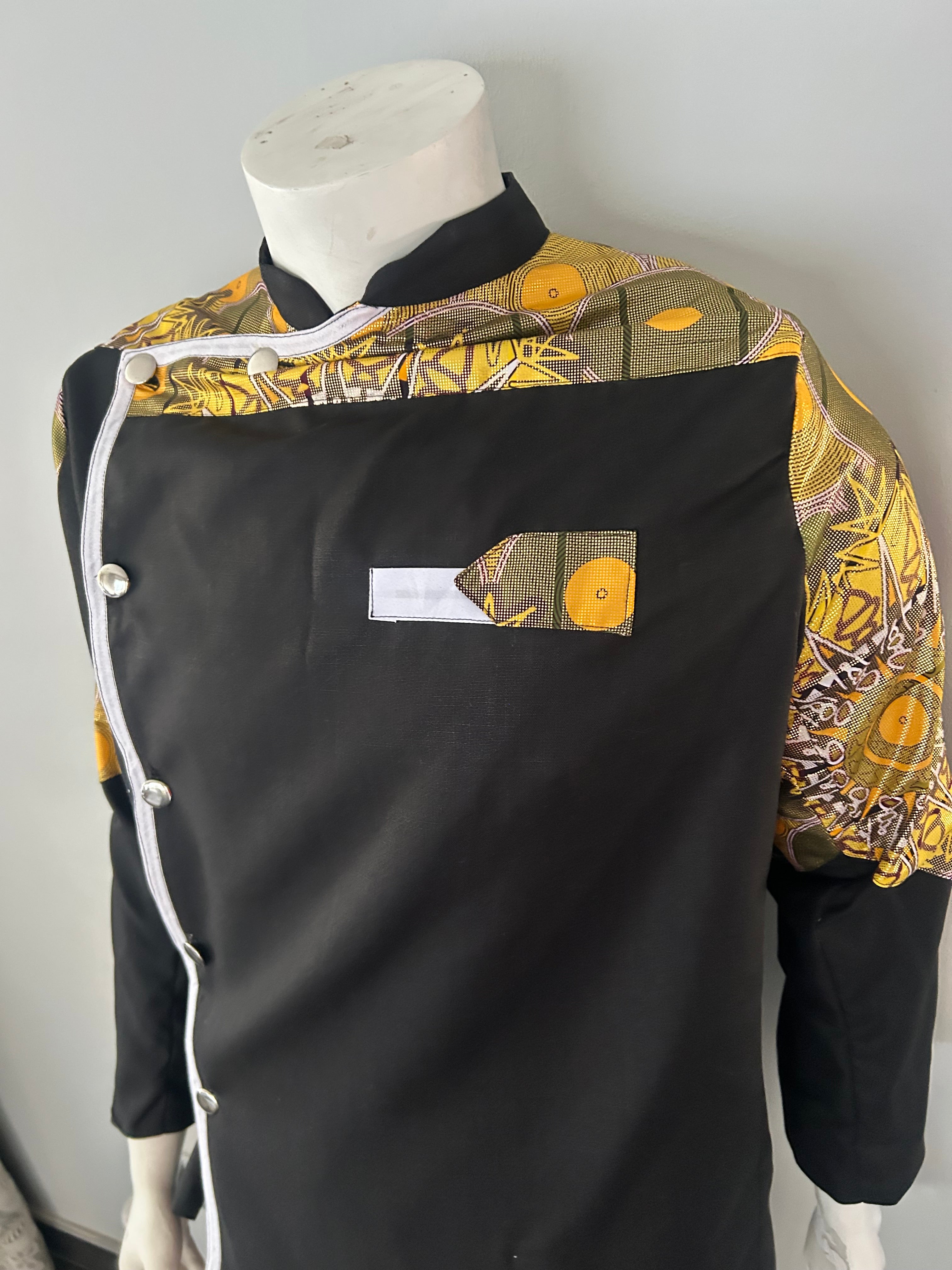 Men's Black & Gold Jacket