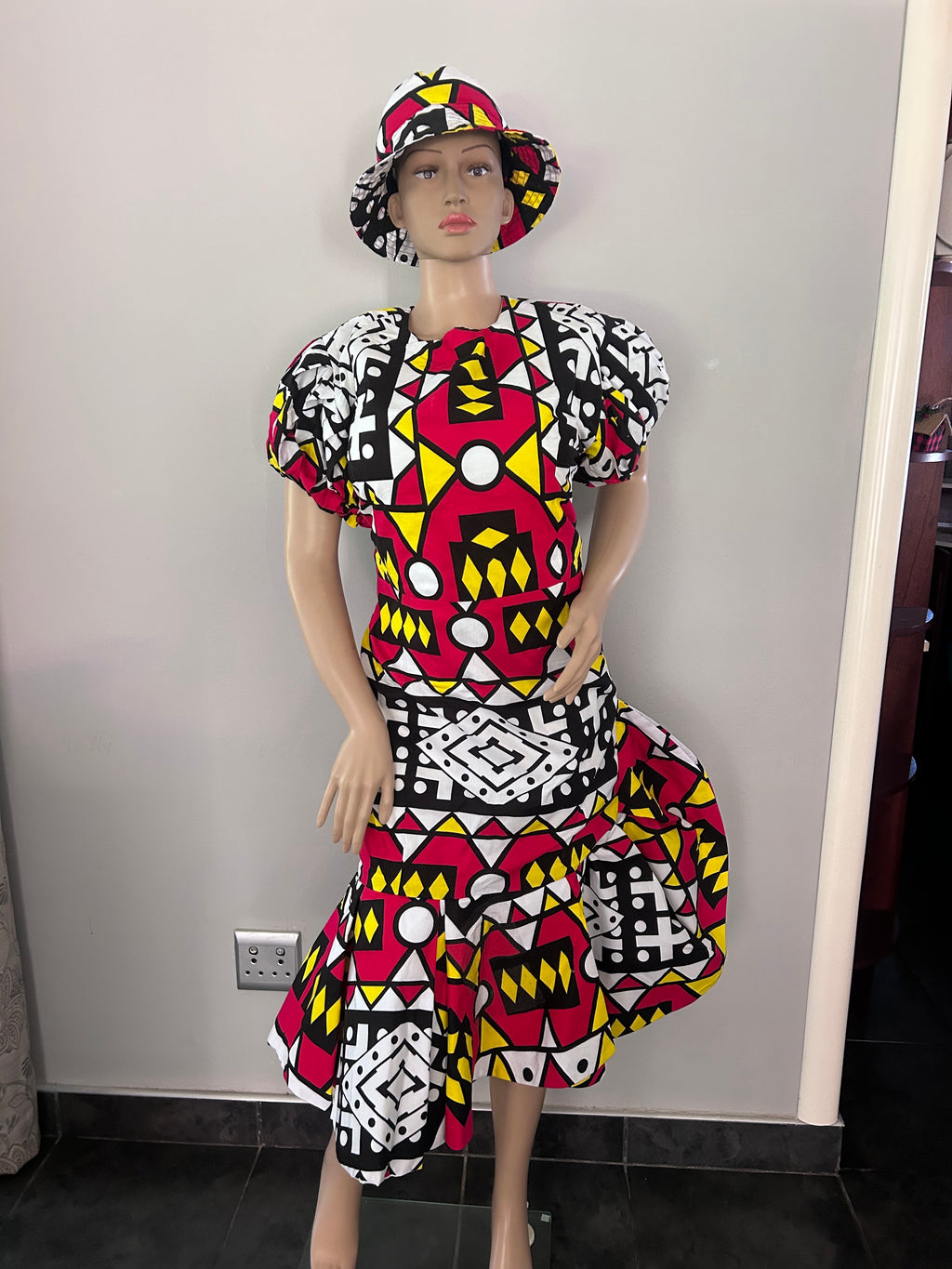 Women’s Red & White Dress