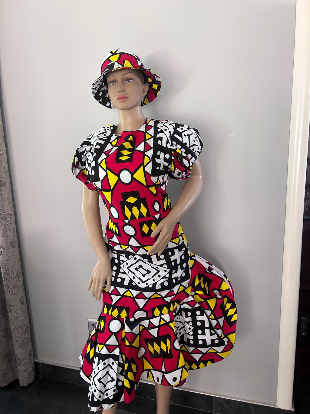 Women’s Red & White Dress