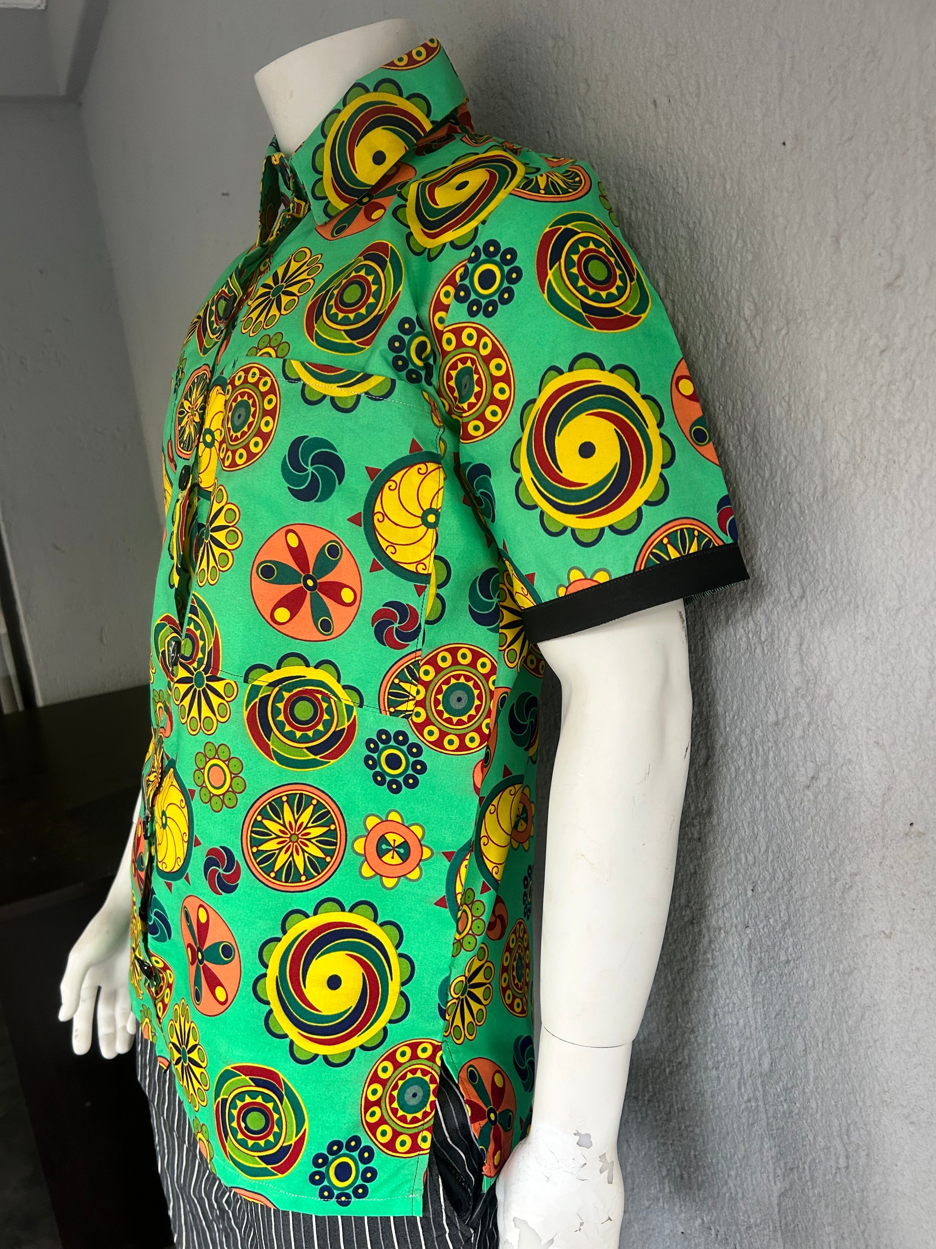 Men Green Shirt