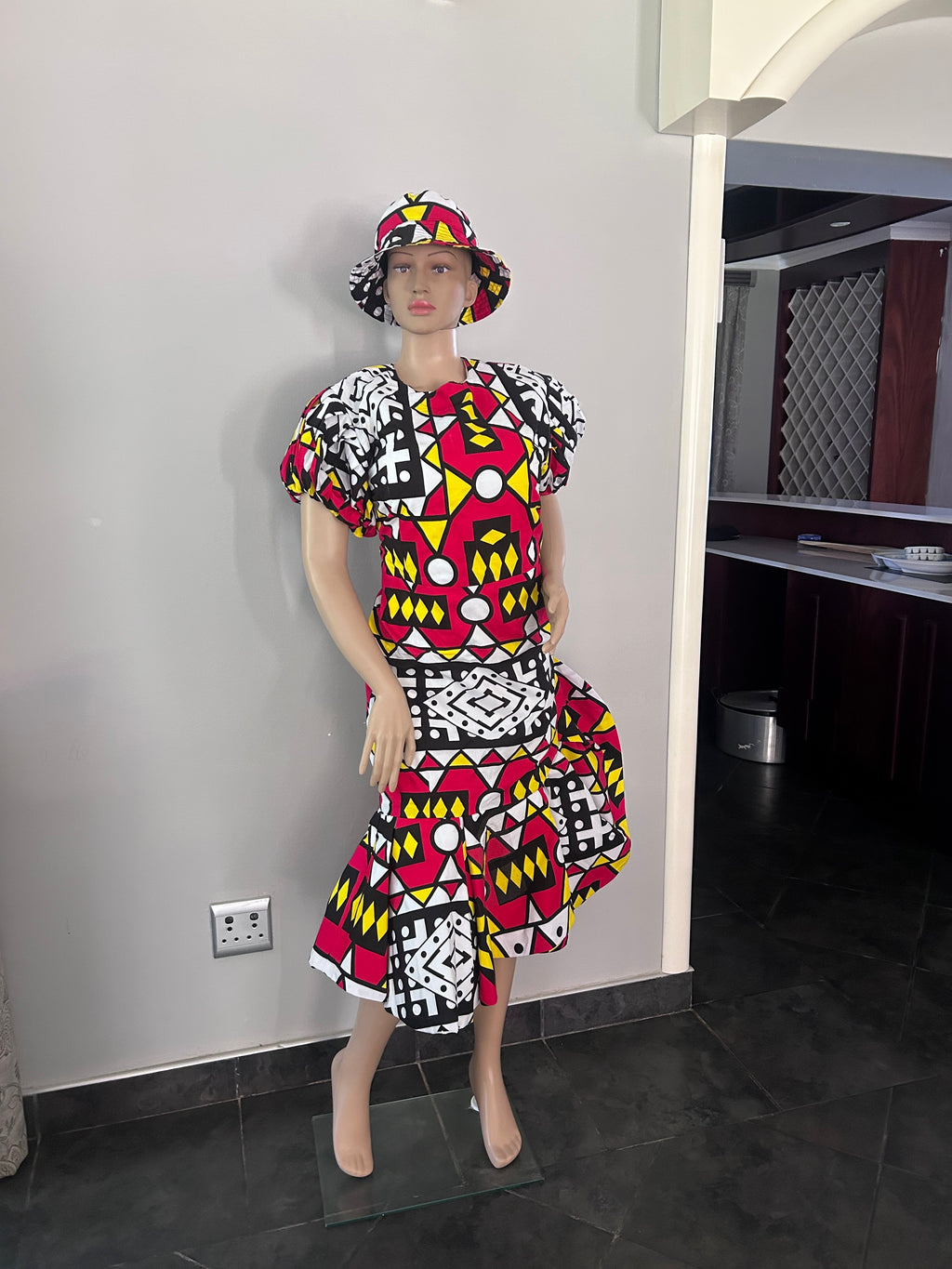 Women’s Red & White Dress