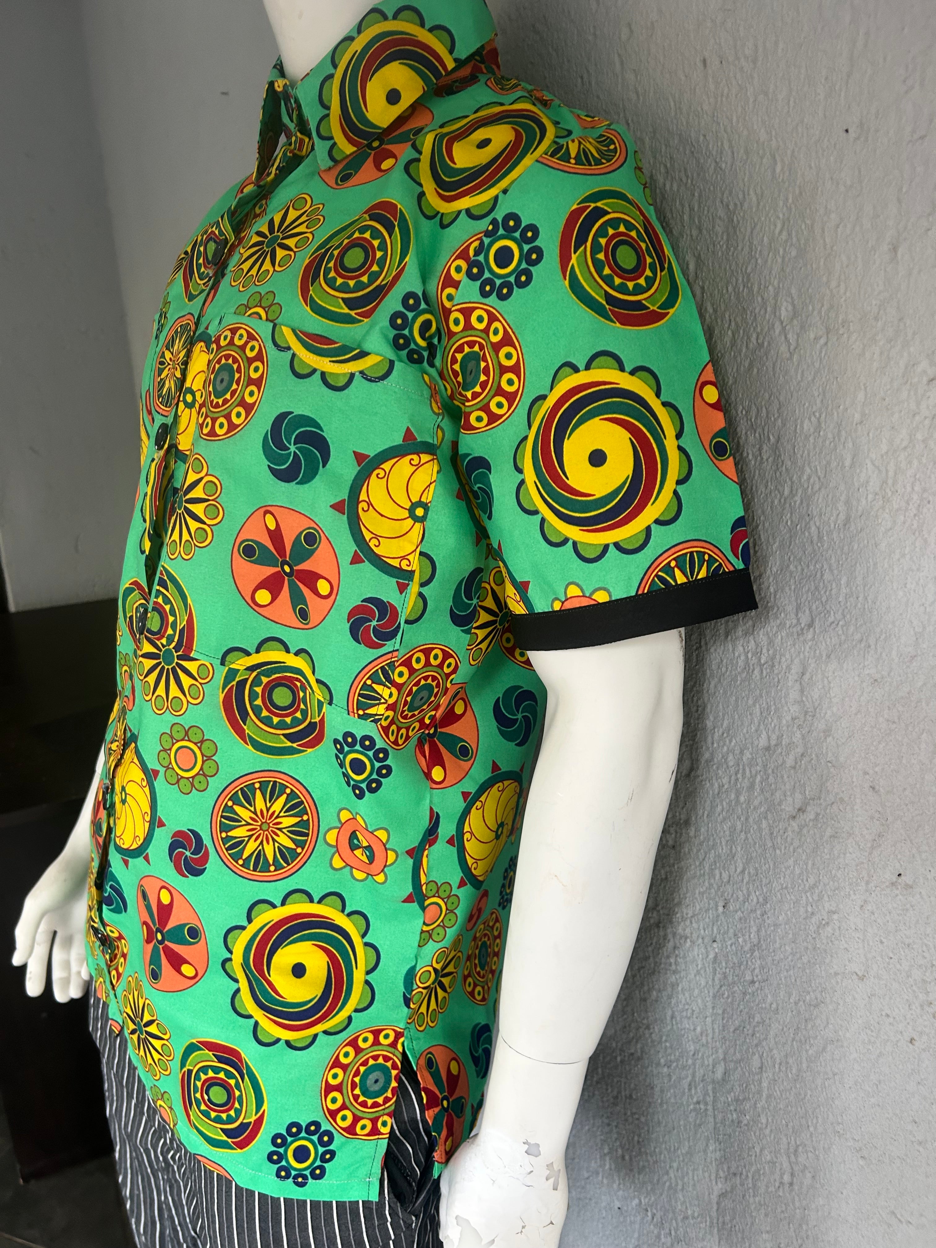 Men Green Shirt