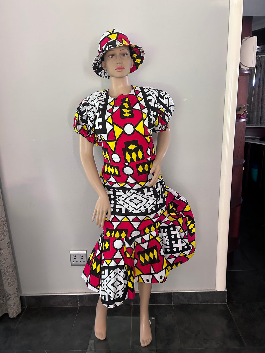 Women’s Red & White Dress