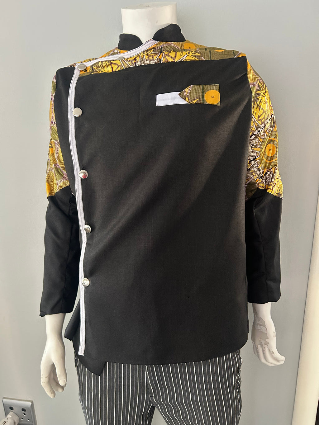 Men's Black & Gold Jacket