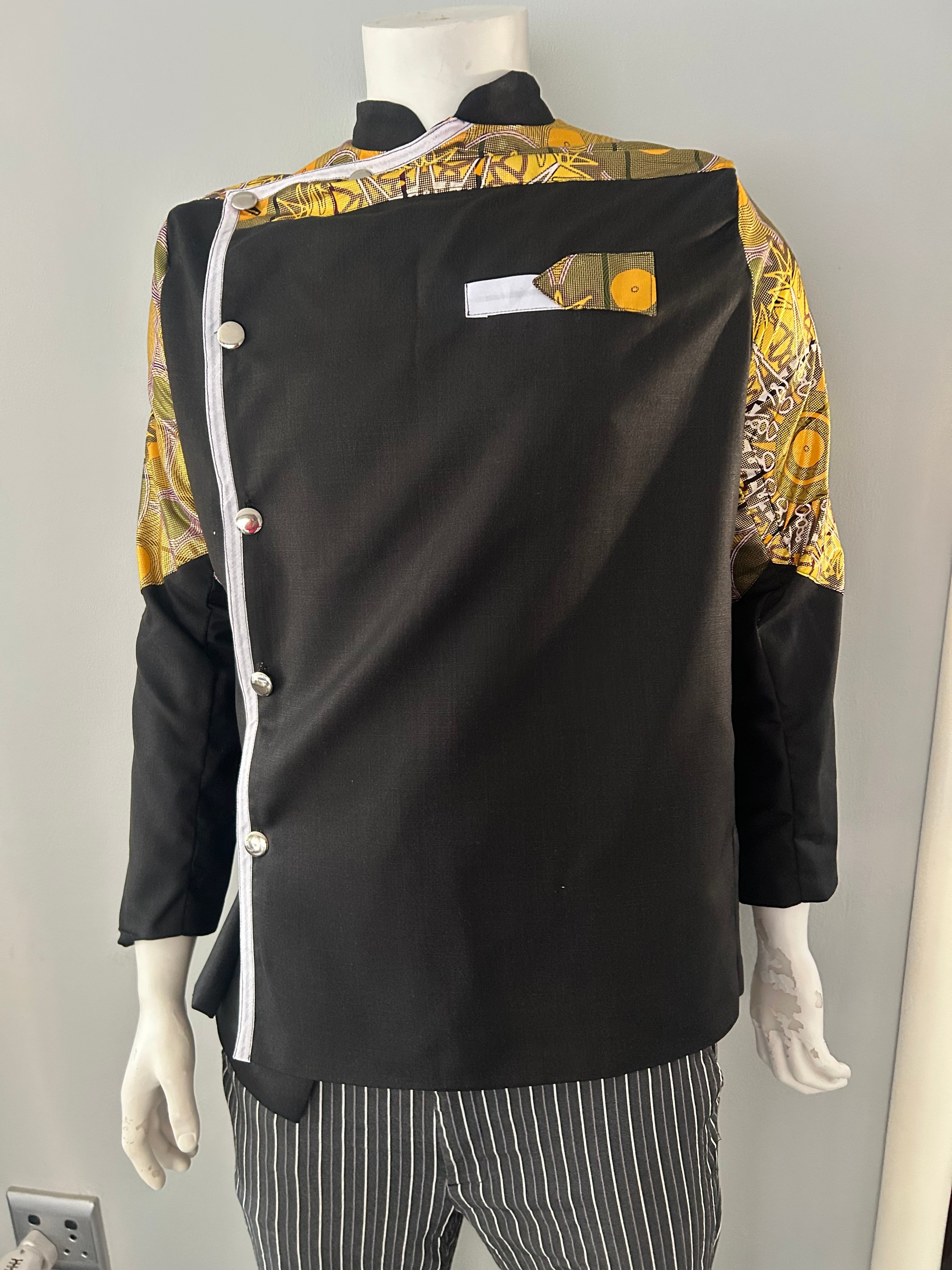 Men's Black & Gold Jacket