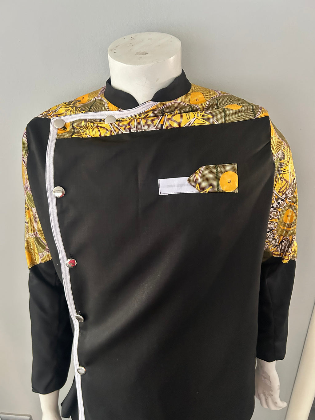 Men's Black & Gold Jacket
