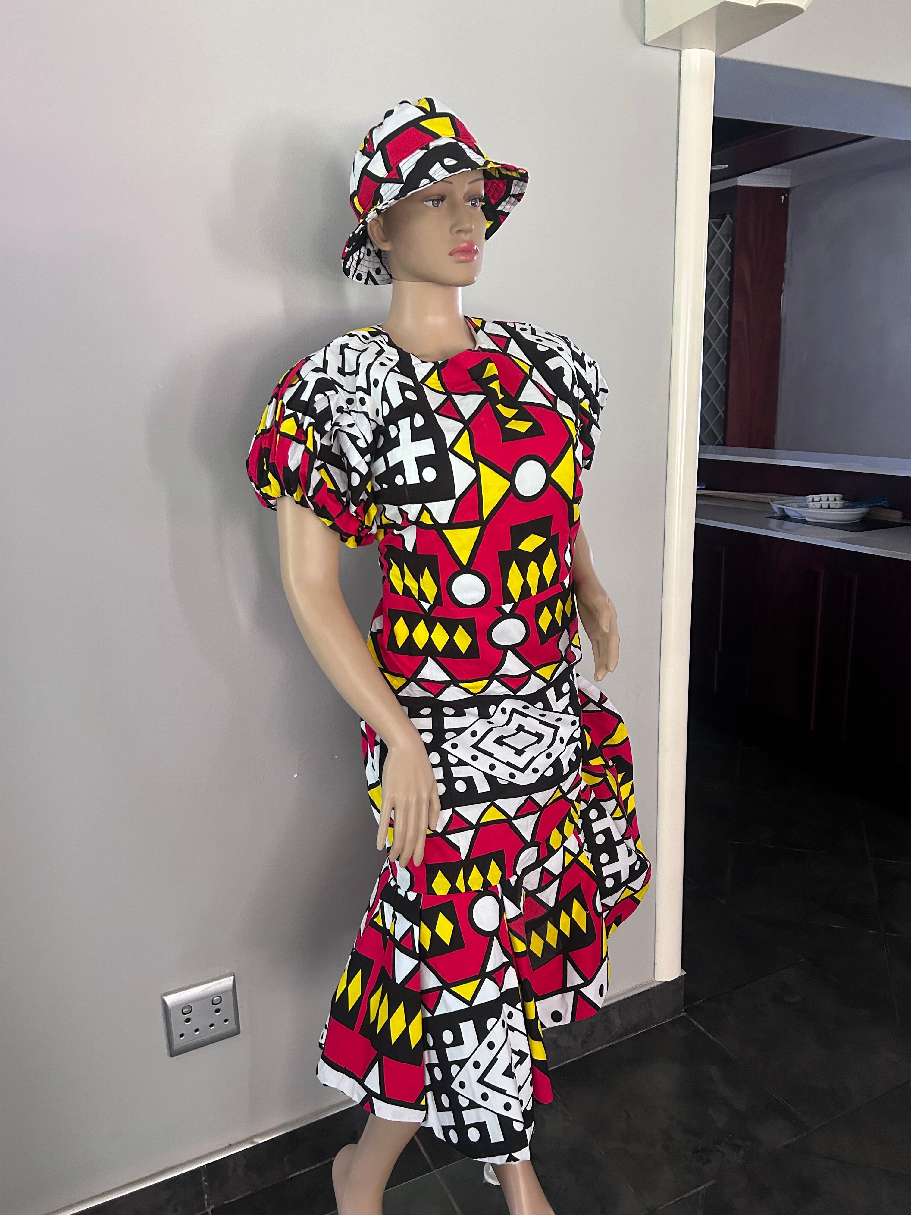 Women’s Red & White Dress