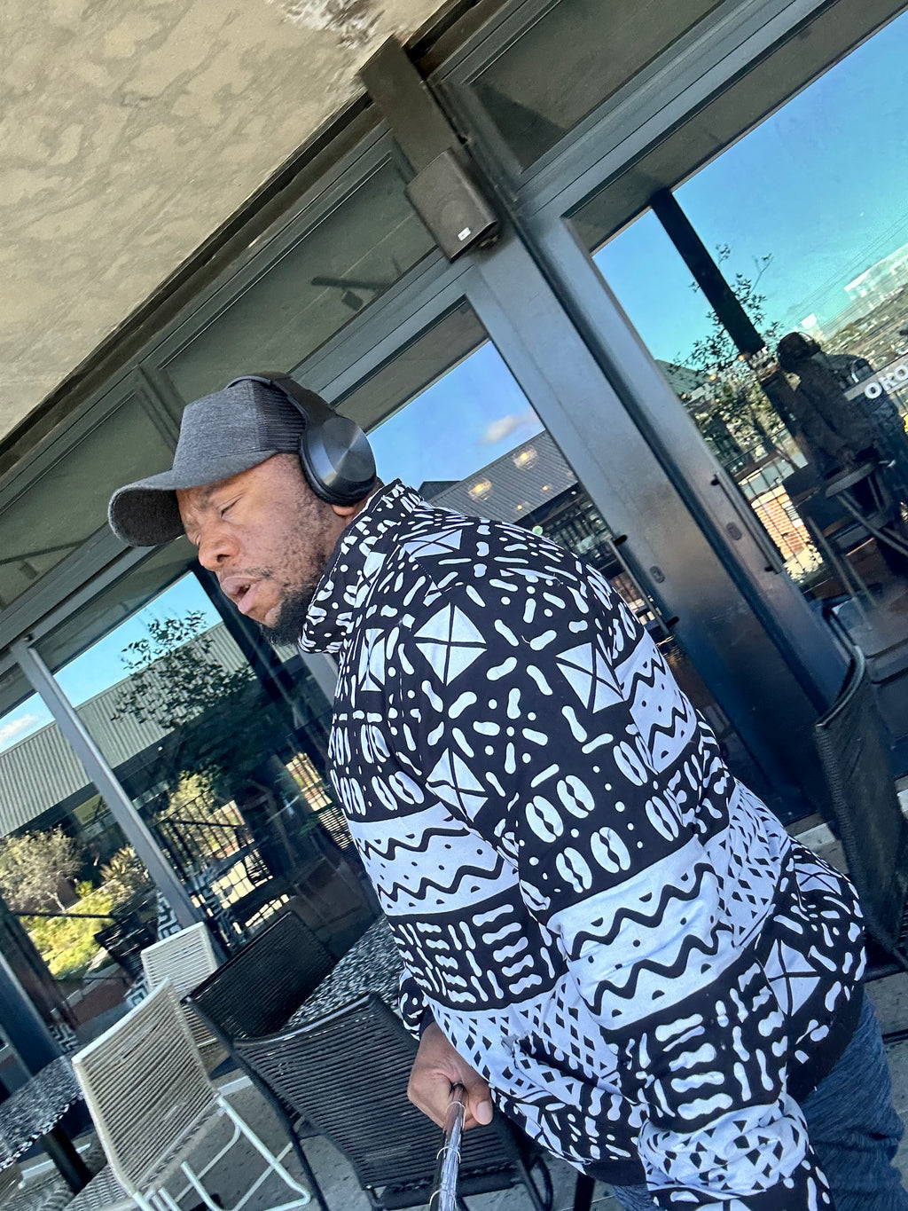 White & Black Jacket
