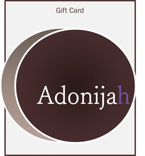 Adonijah Gift Card