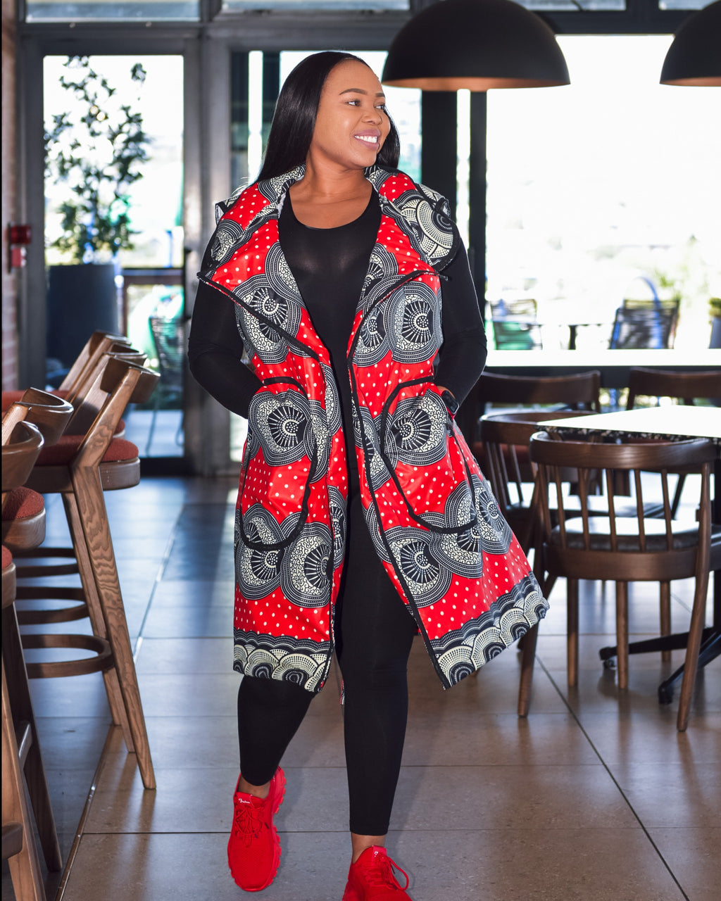Womens Sleeveless Jacket