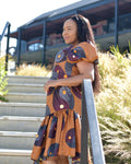 Brown Midi Dress